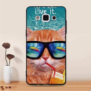 Planet Gates 21 For Samsung Galaxy A5 2015 Case Silicone Black 3D Cartoon Back Cover For Samsung Galaxy A5 2015 A500 Phone Case Funda Coque Capa