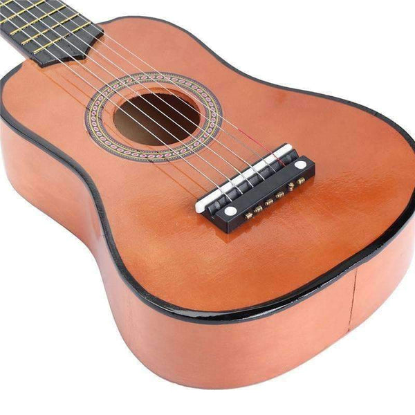 Planet Gates 21 Inch 6 String Beginners Practice Acoustic Guitar with Pick For Kids Children Stringed Musical Instruments Gift