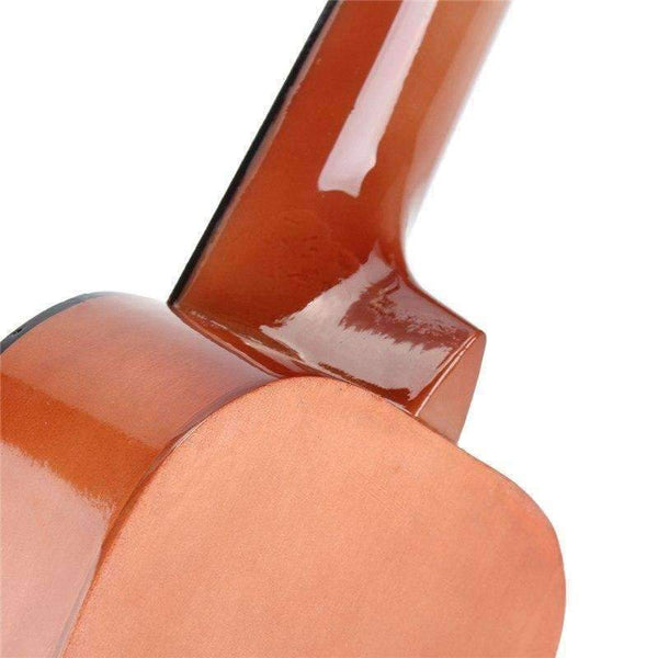 Planet Gates 21 Inch 6 String Beginners Practice Acoustic Guitar with Pick For Kids Children Stringed Musical Instruments Gift