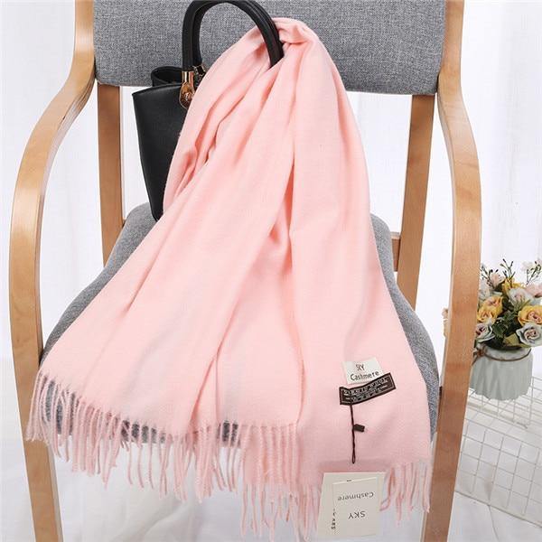 Planet Gates 21 Luxury Brand Winter Scarf Unisex  Female Male Wool Sky Cashmere Scarf Pashmina Tassels