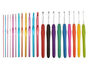 Planet Gates 21 Pcs Crochet Hooks Premium Crochet Hooks Set With Case 14 Styles Knitting Needles Kit DIY Arts Craft Scissors Stitch Markers Sewing Tools ZXH