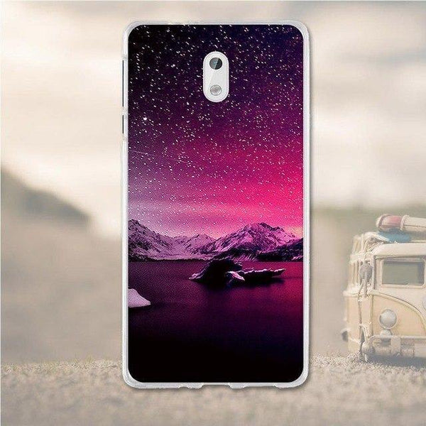 Planet Gates 21 Silicone Cover For Nokia 3 Case Cover Coque For 3D Relief Drawing Soft TPU Coque For Nokia 3 Cover 5.0 Inches Mobile Phone Bag