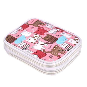 Planet Gates 21 Sizes 0.6-6.0mm Crochet Hooks Set Yarn Knitting Hooks Needles Gauge Scissors Stitch Holders Sewing Tools Kit with Case