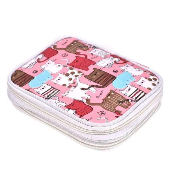 Planet Gates 21 Sizes 0.6-6.0mm Crochet Hooks Set Yarn Knitting Hooks Needles Gauge Scissors Stitch Holders Sewing Tools Kit with Case