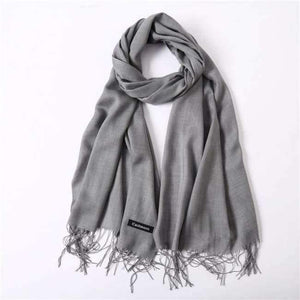 Planet Gates 21 Summer scarves for women scarves and wraps fashion solid female hijab stole pashmina winter cashmere scarves foulard