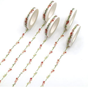 Planet Gates 211108 1 PCS Creative Washi Tape Tree Branch Patterns Decorative Adhesive Masking Paper Tapes 10m*10mm