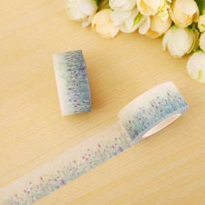 Planet Gates 211108 1 X 2cm*10m  Beautiful Lavender Washi Tape DIY Decorative Scrapbook Planner Masking Tape Adhesive Tape Stationery