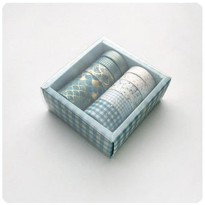 Planet Gates 211108 10 Pcs/set Color Geometric Lattice Gold Washi Tape Set Scrapbooking Decorative Adhesive Tapes Paper Japanese Stationery Sticker