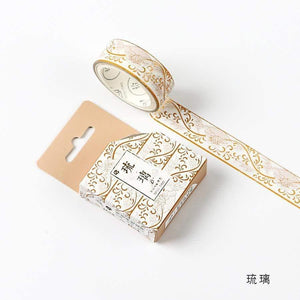 Planet Gates 211108 F Totems Theme Foil Washi Tape DIY Decor Scrapbooking Sticker Masking Paper Decoration Tape Adhesive School Supplies