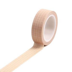 Planet Gates 211108 Pink 10M Black White Grid  Washi Tape Planner Adhesive Tape DIY Scrapbooking Sticker Label Japanese Masking Tape