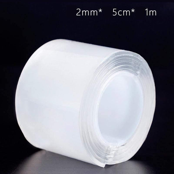 Planet Gates 211108 Thickness 2mm   Width 5cm   Length 1M Creative Magic Tape Non-Marking Nano Tape Strong Nail-Free Double-Sided Adhesive Tape Washi Tape