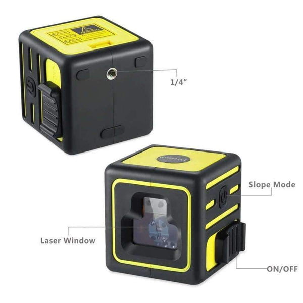 Planet Gates 212AHost Firecore 212A 2 Lines Laser Level Red Cross Lines Self-leveling Horizontal and Vertical Cross-Line Mini Size