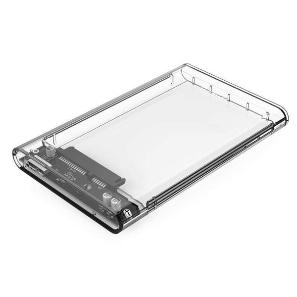 Planet Gates 2139U3 Hard Drive Enclosure 2.5 inch Transparent USB3.0 Hard Drive Enclosure Support UASP Protocol for 7-9.5 mm HDD