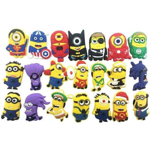 Planet Gates 21Pcs hot cartoon Superhero Shoe accessories Shoe Charms Shoe Decorations  for Croc Bracelet Wristband Kid Gift