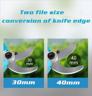 Planet Gates 21V Cordless Pruner Lithium-ion Pruning Shear Efficient scissors Bonsai Electric Tree Branches garden tools electric SC-8605