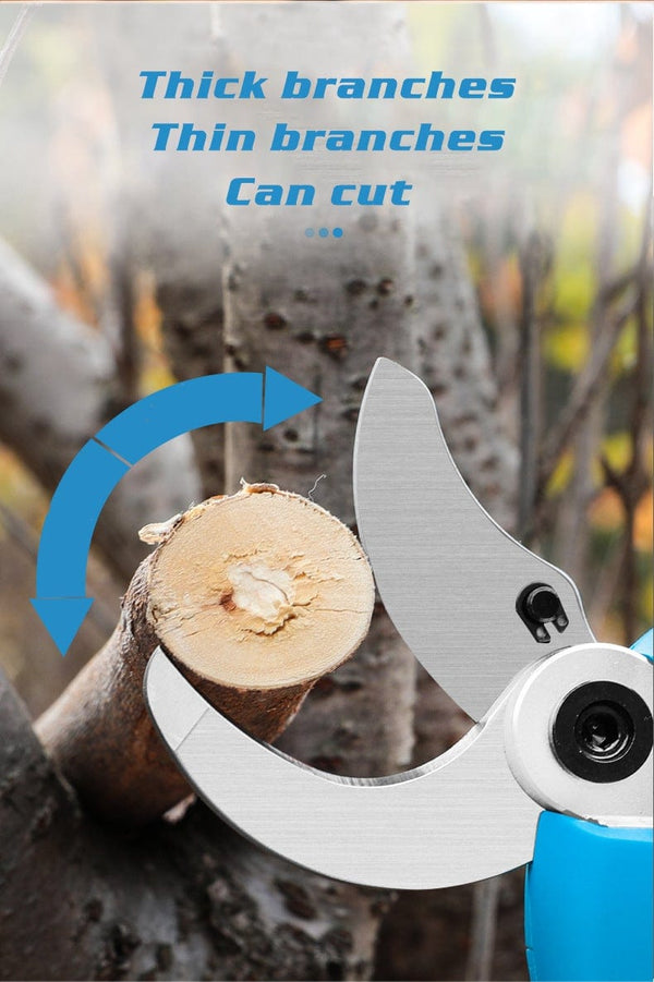 Planet Gates 21V Cordless Pruner Lithium-ion Pruning Shear Efficient scissors Bonsai Electric Tree Branches garden tools electric SC-8605