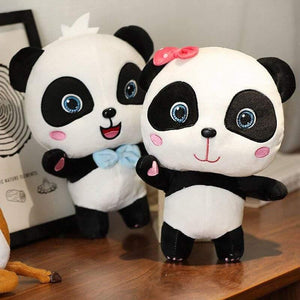 22/30/50cm BabyBus Cute Panda Plush Toys Hobbies Cartoon Animal Stuffed Toy Dolls for Children Boys Baby Birthday Christmas Gift