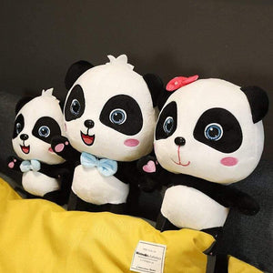 22/30/50cm BabyBus Cute Panda Plush Toys Hobbies Cartoon Animal Stuffed Toy Dolls for Children Boys Baby Birthday Christmas Gift