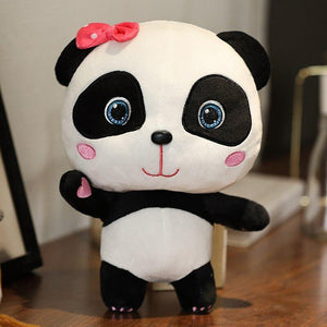 22-55cm BabyBus Lovely Panda Plush Toy Hobbies Cartoon Animal Stuffed Doll Toys for Children Soft Pillow Baby Kids Birthday Gift