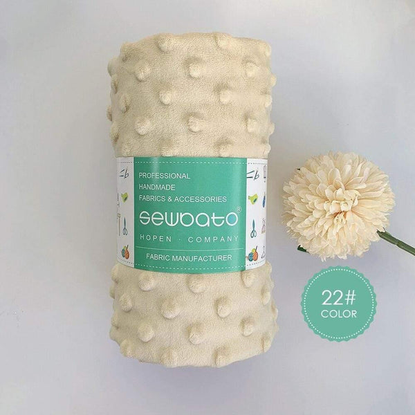 Planet Gates 22 / 70x100cm 70x100cm Minky Fabric For Sewing 30 Colors Super Soft Minky Dot Plush Fabric Eco-Friendly Polyester Handwork Fabric