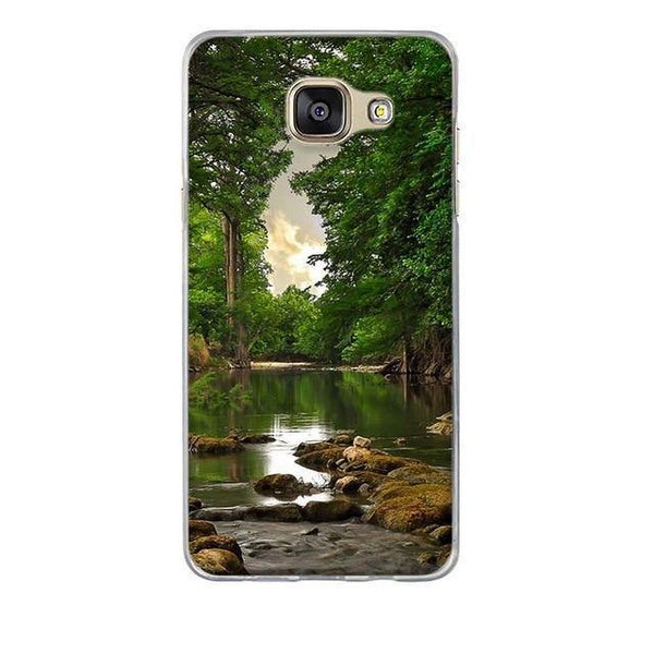 Planet Gates 22 For Samsung A5 2016 Case Cover Silicon for Samsung Galaxy A5 2016 Cover Soft TPU Case For Samsung Galaxy A5 2016 A510 Cover 5.2"