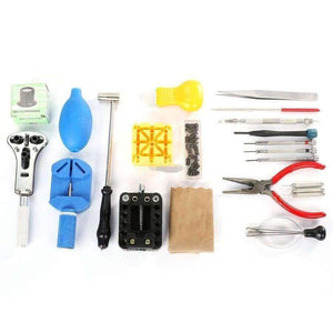 Planet Gates 22 in 1 Watch Repair Tool Kit Watch Opener Band Link Pin Spring Bar Tool Set Watch Battery Replacement Tool Watchmaker Tools