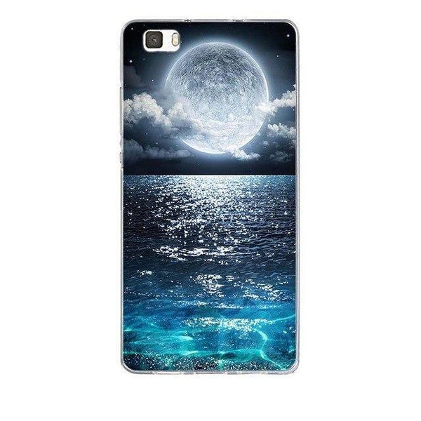 Planet Gates 22 / P8 Lite Phone Case for Huawei P8 Lite Case Cover 3D Relief Paint Printing Case for huawei p8 lite Case Coque for Huawei ALE-L21 Shell