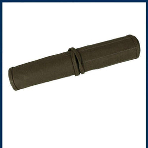 Planet Gates 22-Slot Double Layer Canvas Art Pencil Writing Brush Pen Roll Up Storage Wrap Organizer Case Bag Pouch Artist Supplies