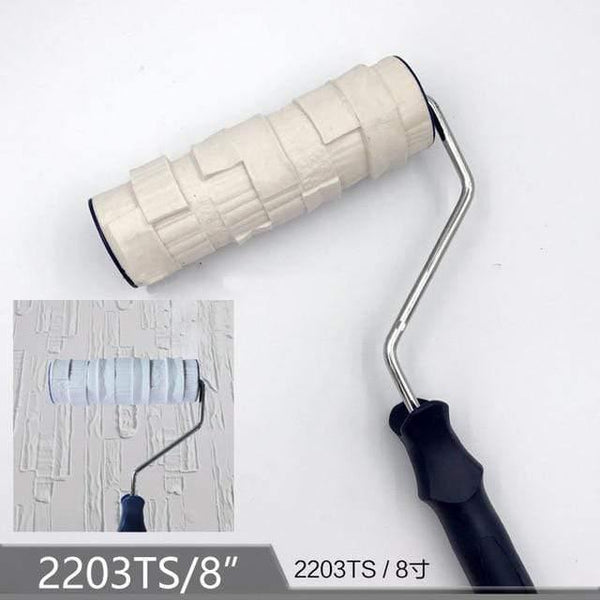Brick Pattern Paint Roller Household Wall Decoration Brush Diy Tool Art Paint Texture Rolling Flower Roll