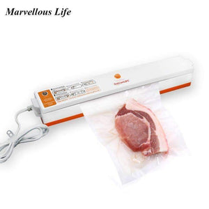 Planet Gates 220V/110V Vacuum Sealer Household Appliances Automatic Sealing Machine Vacuum Packaging Vacuum Machine & 15Pcs Vacuum Bags