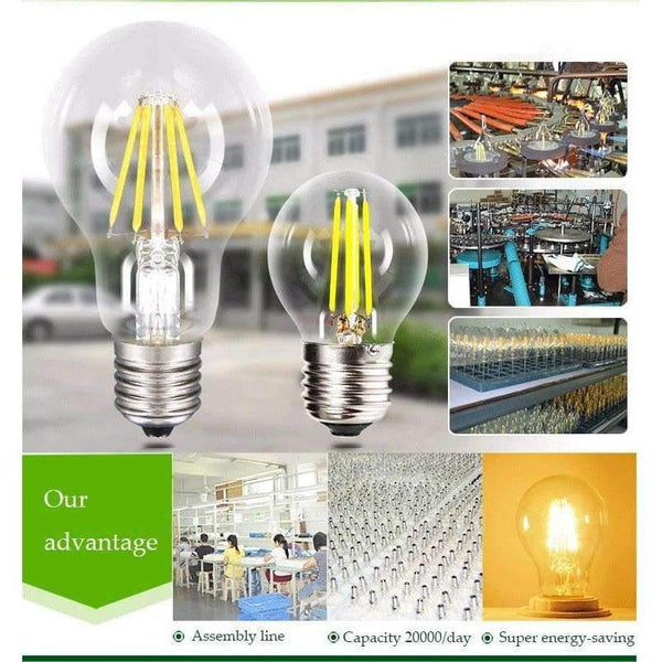 Planet Gates 220V 1W E14 MACLOU E27 E14 Antique Retro Edision Led Bulb 2W 4W 6W Vintage Led Incandescent Lamp 220v Warm White  Light Glass Filament Lamp