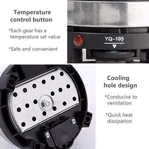 Planet Gates 220V 500W Electric Stove Hot Plate Mini Cooking Plate Multifunction Coffee Tea Heater Hot  Home Appliance for Kitchen