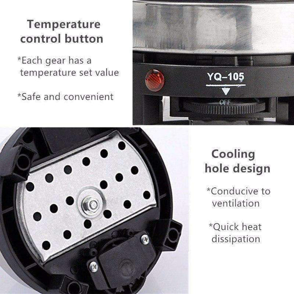 Planet Gates 220V 500W Electric Stove Hot Plate Mini Cooking Plate Multifunction Coffee Tea Heater Hot  Home Appliance for Kitchen