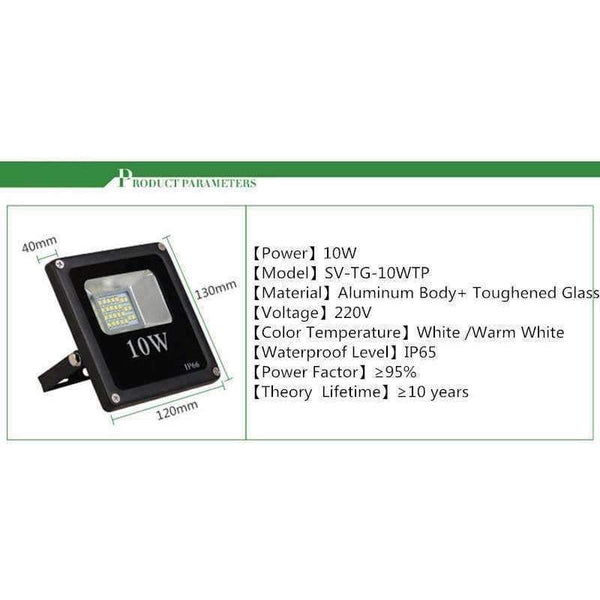 Planet Gates 220V Dimmable LED Project-light Lamp 5730/2835 High PF Waterproof IP65 IP66 Outdoor Floodlight Searchlight Advertising Lights