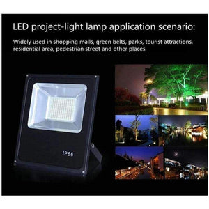 Planet Gates 220V Dimmable LED Project-light Lamp 5730/2835 High PF Waterproof IP65 IP66 Outdoor Floodlight Searchlight Advertising Lights