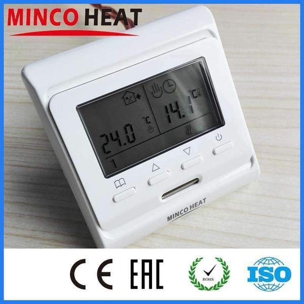 Planet Gates 220V LCD Programmable Electric Digital Floor Heating Room Air Thermostat Warm Floor Controller( 1PC)