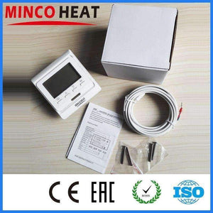 Planet Gates 220V LCD Programmable Electric Digital Floor Heating Room Air Thermostat Warm Floor Controller( 1PC)