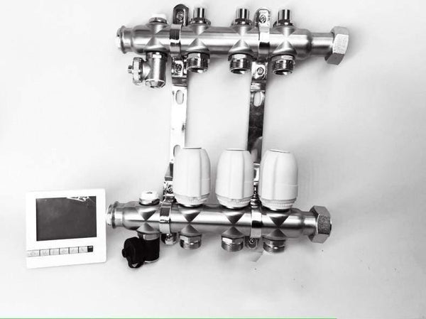 220V NO NC electric thermal actuator valve head for thermostat manifold underfloor heating radiator normally opened closed