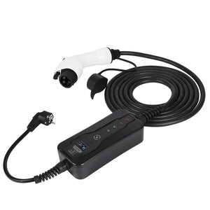 Planet Gates 220V Portable EV Charger SAE J1772 Type 1 EVSE 8A 10A 13A 16A Adjustable Current Electric Car Vehicle Charging Station IP65