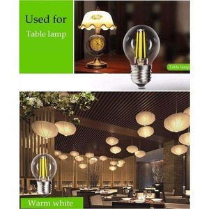 Planet Gates 220V ST64 2W E27 E27 E14 Antique Retro Edision Led Bulb 2W 4W 6W Vintage Led Incandescent Lamp 220v Warm White Candle Light Glass Filament Lamp