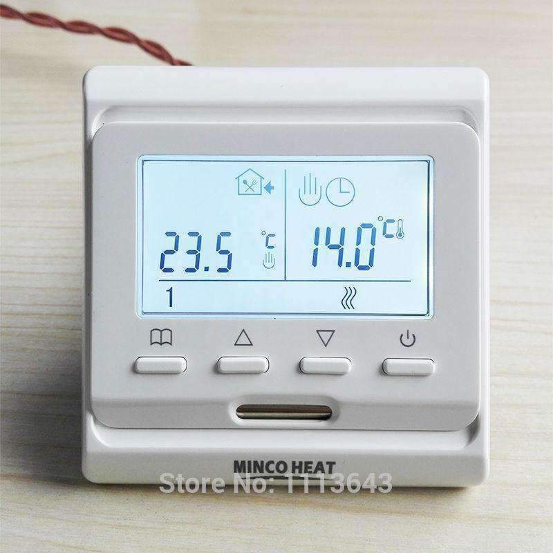 Planet Gates 220V Underfloor Heating System Temperature Controller Room Thermostats