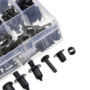 Planet Gates 225Pcs Motorcycle Fairing Screws Set Windshield Screws Body Bolts Fastener Kits Nuts & Bolts Auto Replacement Parts