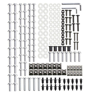 Planet Gates 225Pcs Motorcycle Fairing Screws Set Windshield Screws Body Bolts Fastener Kits Nuts & Bolts Auto Replacement Parts