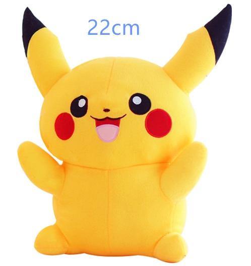 28cm Pikachu Plush Toy Stuffed Toy Detective Pikachu Japan Movie Anime Toys For Children Doll For Kid Baby Birthday Gifts Anime