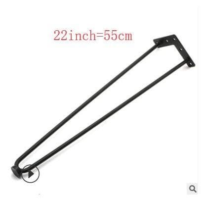 4Pcs 4-28inch Metal Hairpin Table Desk Leg Solid Iron Wire Support Leg For Sofa Cabinet Chairs DIY Handcrafts Furniture Hardware - Planet Gates