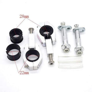 Planet Gates 22MM 28MM CLAMP KIT SX EXC ADV SMR Moto Dirt Bike Motorcross Handlebar handguards Hand Guards 7/8" 22mm Or 1-1/8 28mm FatBar
