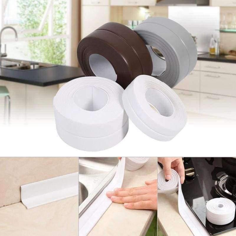Planet Gates 22mm / white Waterproof Kitchen Bathroom Bathtub Edge Wall Sealing Tape Mould Proof Adhesive