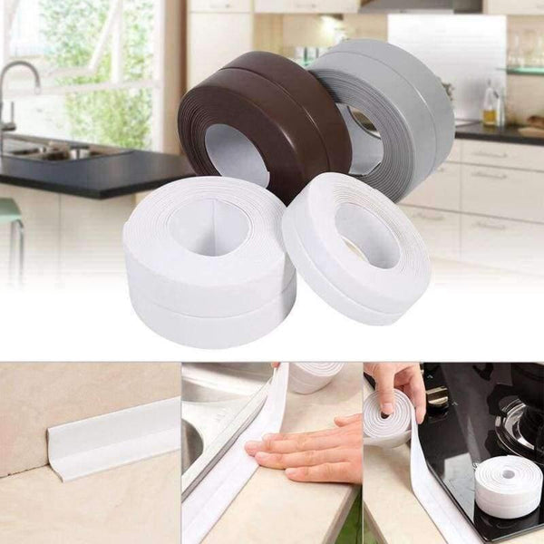 Planet Gates 22mm / white Waterproof Kitchen Bathroom Bathtub Edge Wall Sealing Tape Mould Proof Adhesive