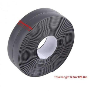 Planet Gates 22mm Width Silicone Waterproof Self Adhesive Wall Sealing Strip Tape for Bathroom Basin Kitchen Sink Tool Accessory Part 3.2M Length