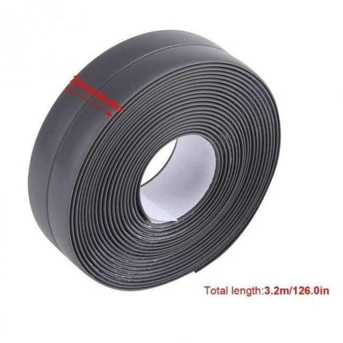 Planet Gates 22mm Width Silicone Waterproof Self Adhesive Wall Sealing Strip Tape for Bathroom Basin Kitchen Sink Tool Accessory Part 3.2M Length